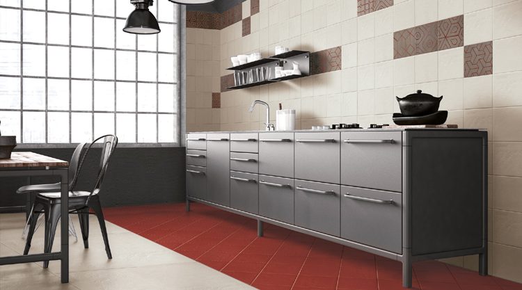 interior, beautiful kitchen. 3d rendering