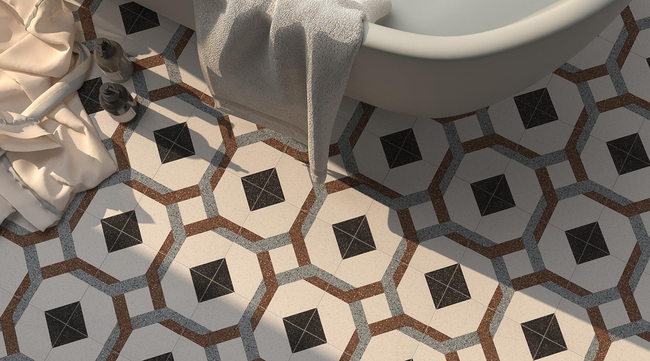 Carrelage salle de bains Deco
