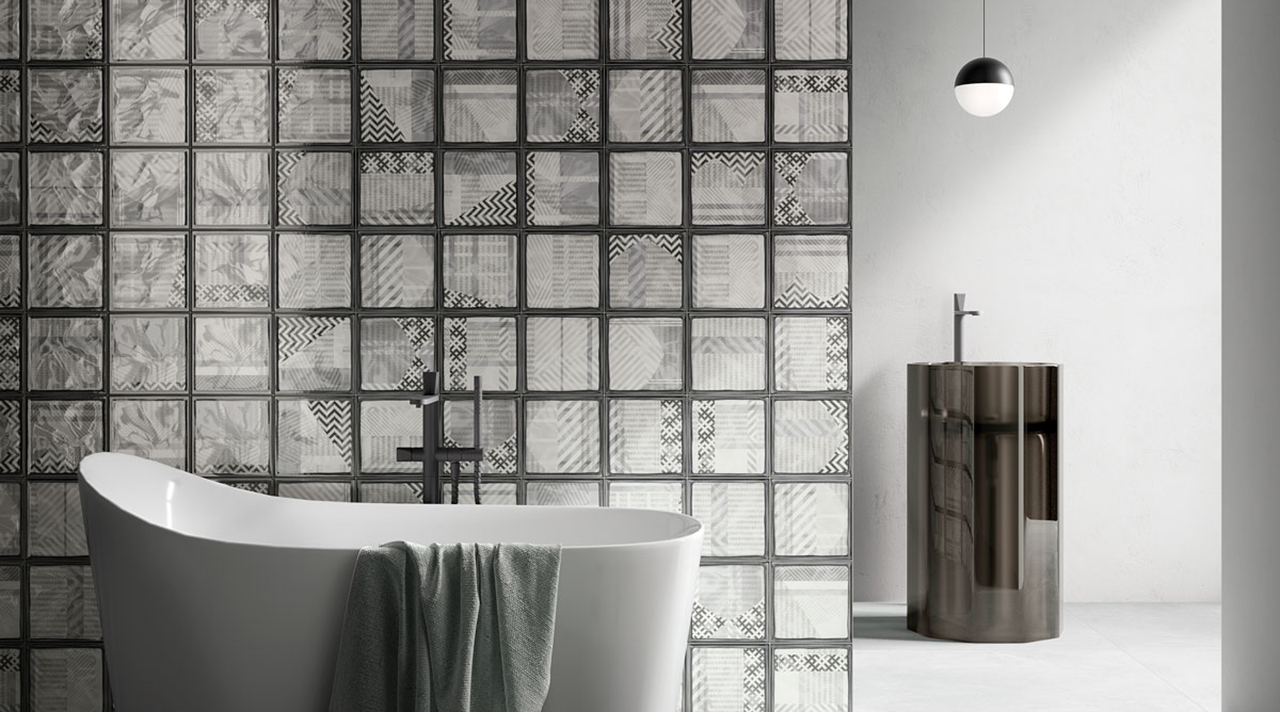 Carrelage Glass aspect verre